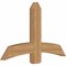Ekena Millwork Bellingham Timber Gable Bracket, Western Red Cedar, 48"W x 30"H x 3 1/2"D x 5 1/2"F, 15/12 Pitch GBW048X30X0406BEL00SWR - alternate 3